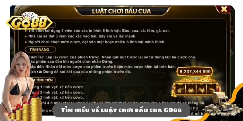 Tìm hiểu về luật chơi bầu cua GO88