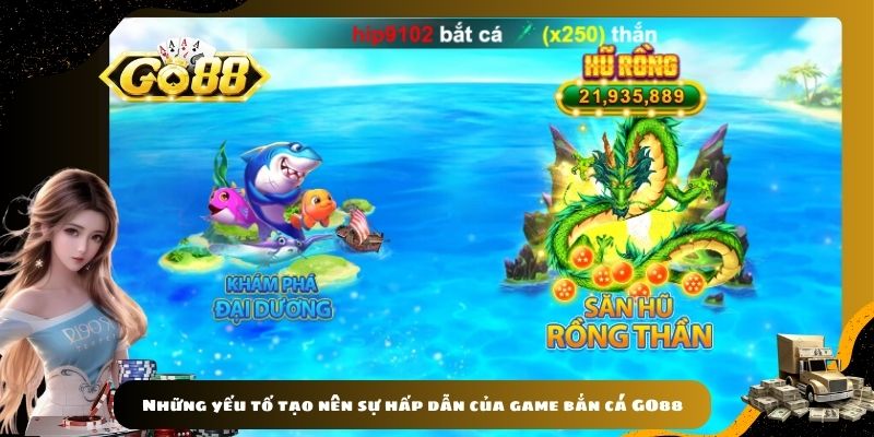 Những yếu tố tạo nên sự hấp dẫn của game bắn cá GO88