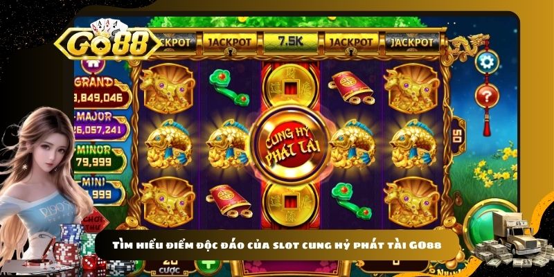 Tìm hiểu điểm độc đáo của slot cung hỷ phát tài GO88