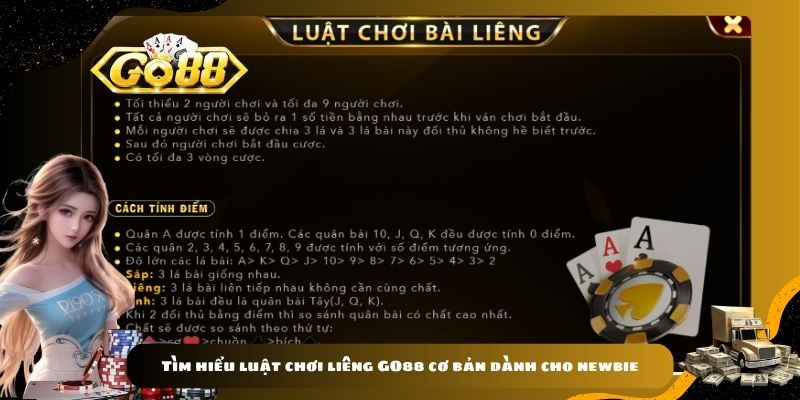 Tìm hiểu luật chơi liêng GO88 cơ bản dành cho newbie